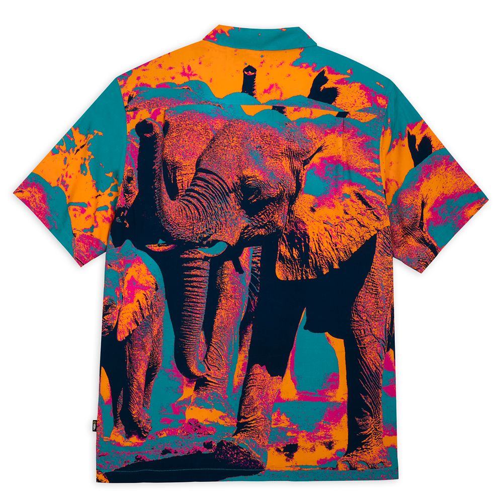 National Geographic Elephants Woven Shirt for Men