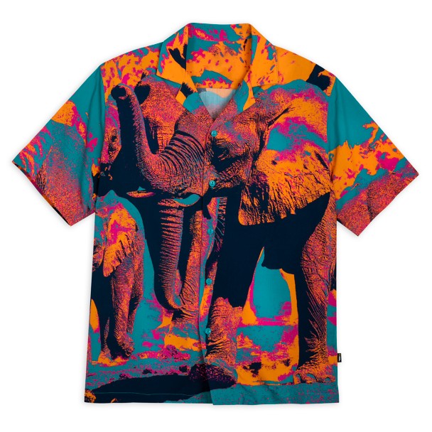 National Geographic Elephants Woven Shirt for Men