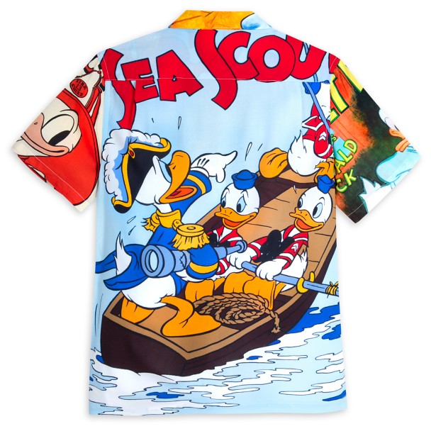 Donald Duck Woven Shirt for Adults