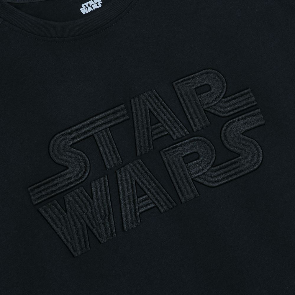 Star Wars Logo T-Shirt for Adults &ndash;&nbsp;Black