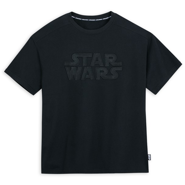 Star Wars Logo T-Shirt for Adults – Black