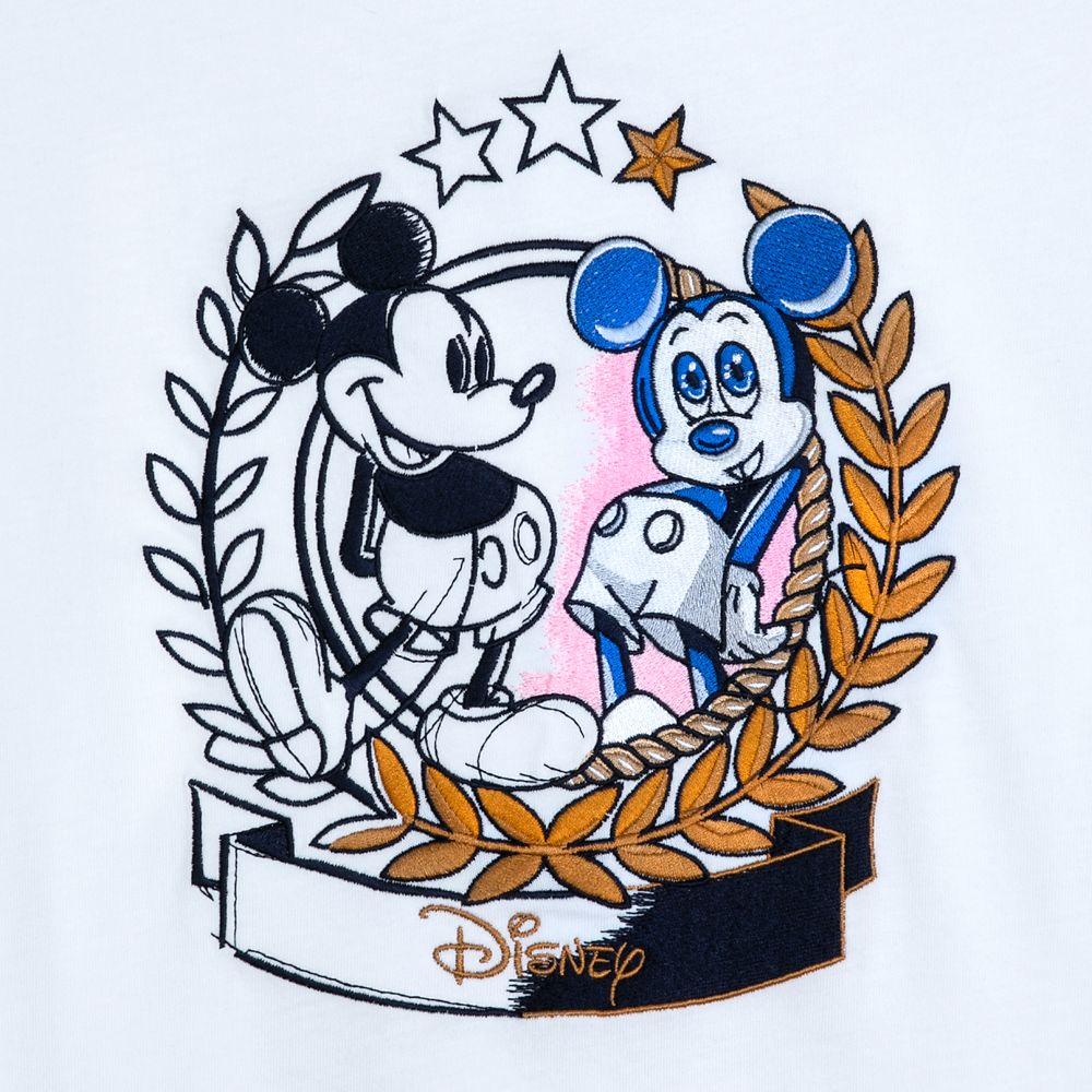 Mickey Mouse Crest T-Shirt for Adults by Tommy Hilfiger &ndash; Disney100