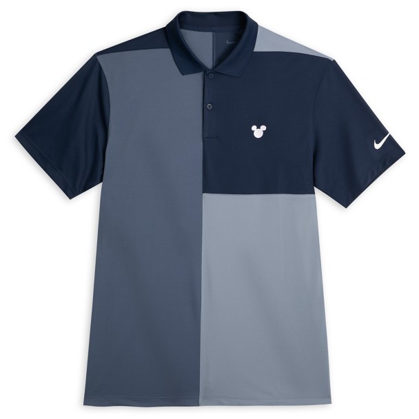 Mickey Mouse Victory Performance Polo Shirt for Men by Nike Golf – Blue