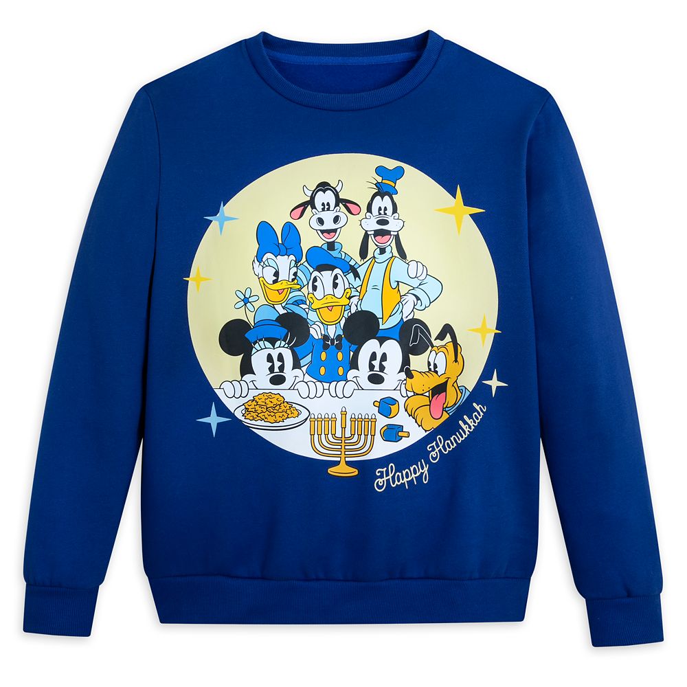 Mickey Mouse and Friends Hanukkah Sweater by Cakeworthy released today