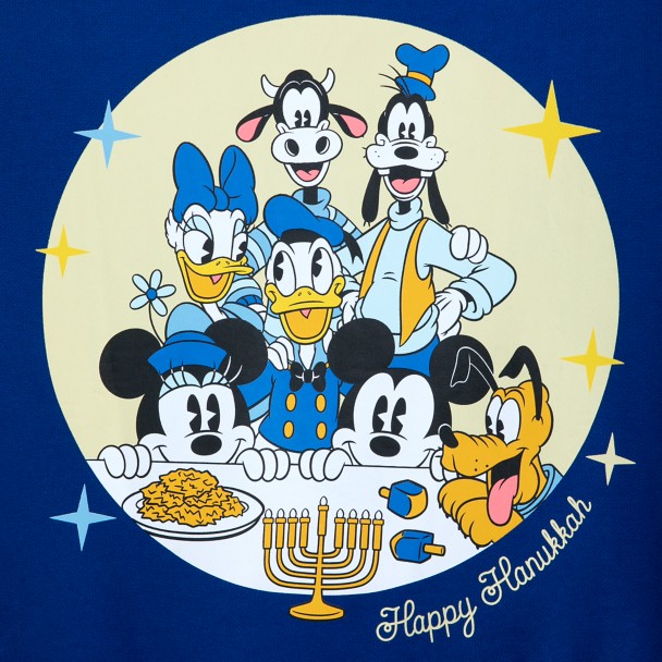 Mickey Mouse and Friends Hanukkah Sweater by Cakeworthy