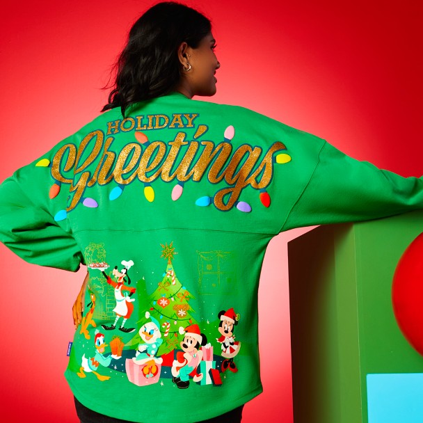 Disney Classics Christmas Holiday Spirit Jersey for Adults