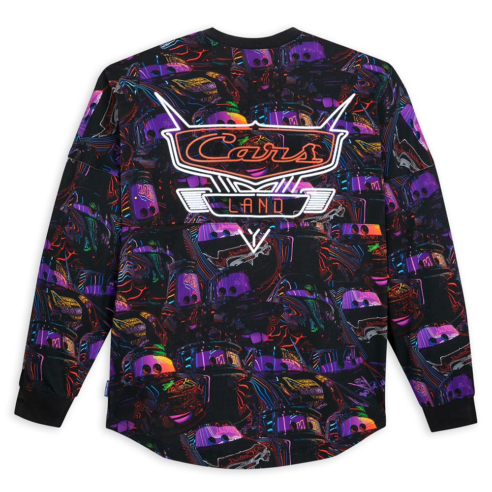Cars Land Neon Lights Spirit Jersey for Adults