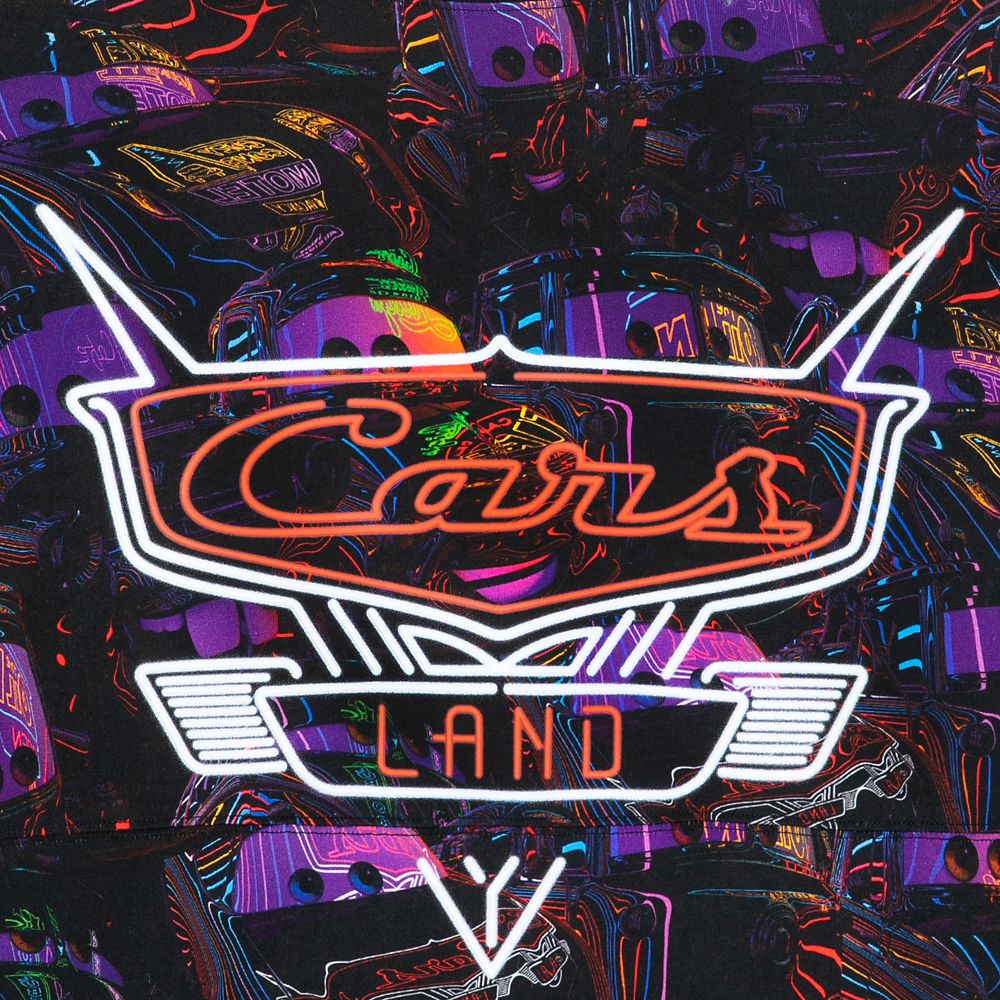 Cars Land Neon Lights Spirit Jersey for Adults