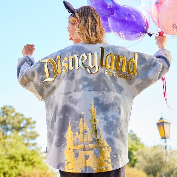 Sleeping Beauty Castle Tie-Dye Spirit Jersey for Adults – Disneyland
