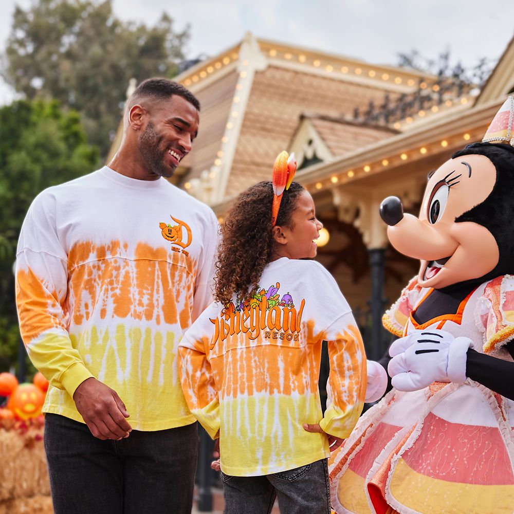 Mickey Mouse and Friends Halloween Candy Corn Spirit Jersey for Adults – Disneyland