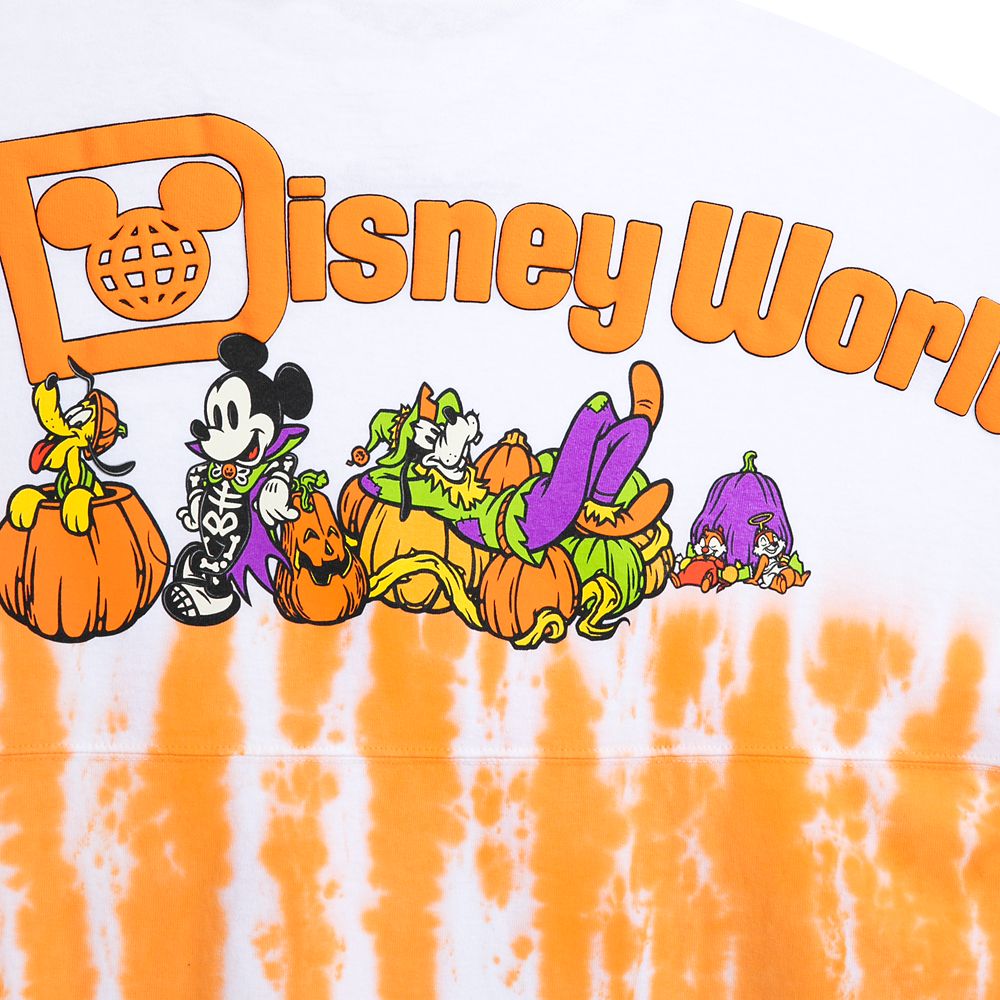 Mickey Mouse and Friends Halloween Candy Corn Spirit Jersey for Adults – Walt Disney World