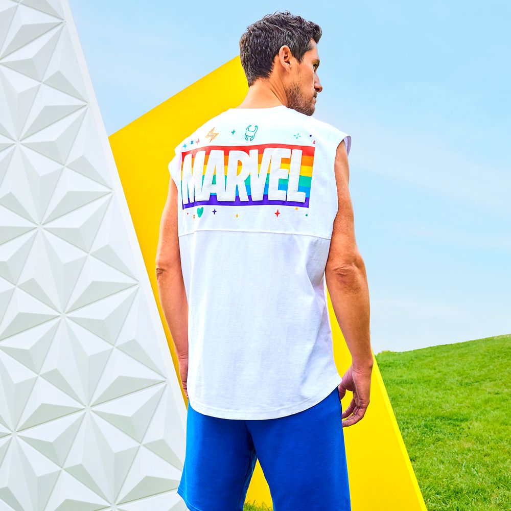 Marvel Sleeveless Spirit Jersey for Adults &ndash;  Marvel Pride Collection