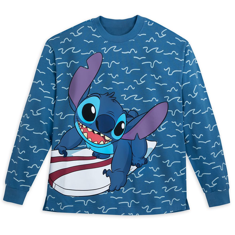 Stitch Disney Celebration Crew Top for Adults – Lilo & Stitch