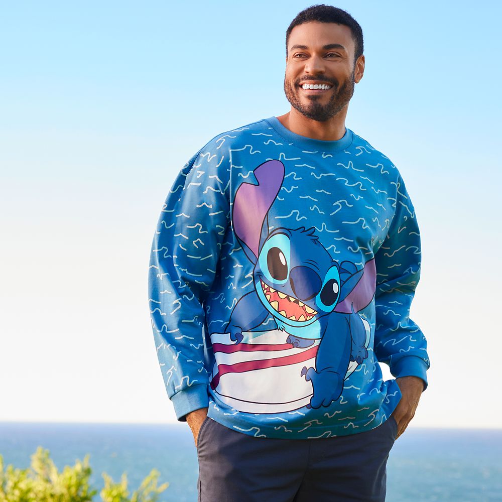 Stitch Disney Celebration Crew Top for Adults – Lilo & Stitch