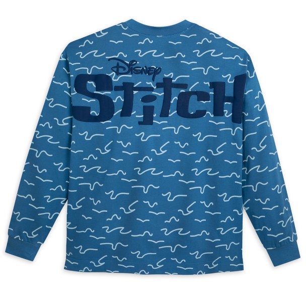 Disney Stitch Front & Back Print Men's T-Shirt, Blue M / Blue