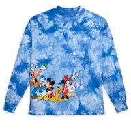 Mickey Mouse and Friends Tie-Dye Disney Celebration Crew for Adults – Disneyland