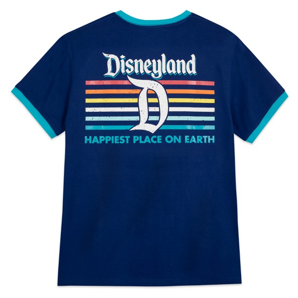Disneyland Logo Ringer T-Shirt for Adults