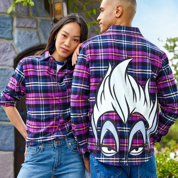 Ursula Flannel Shirt for Adults by Cakeworthy – The Little Mermaid