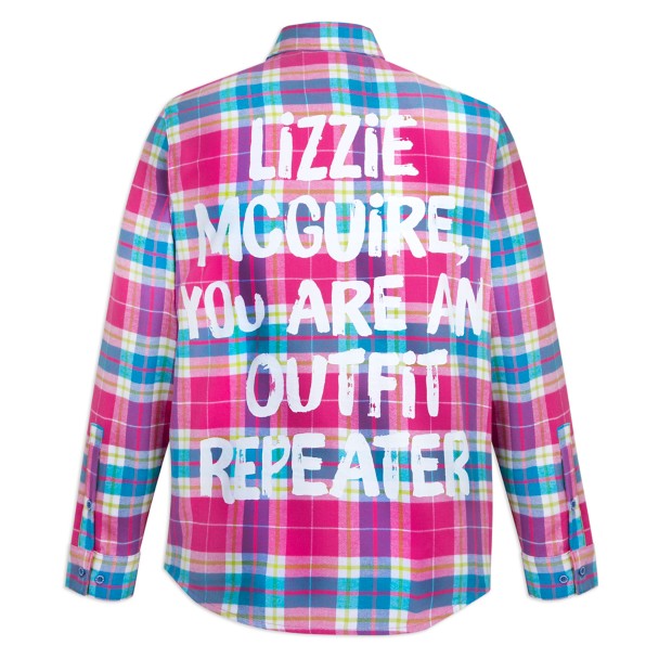 Lizzie McGuire Flannel Shirt for Adults by Cakeworthy