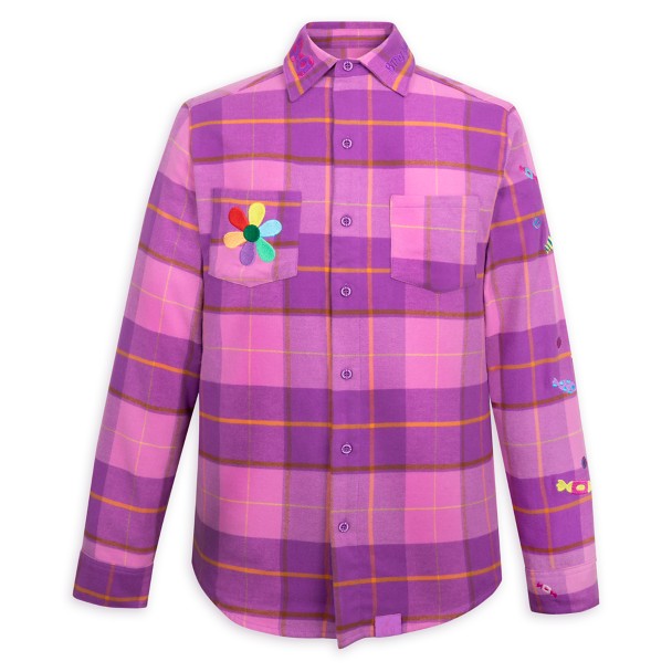 Bing Bong Flannel Shirt for Adults by Cakeworthy – Inside Out – Scented