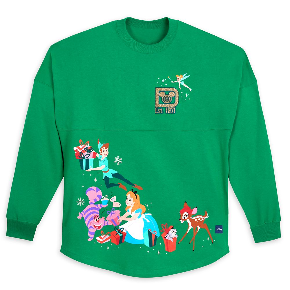 Disney Classics Christmas Holiday Spirit Jersey for Adults  Walt Disney World