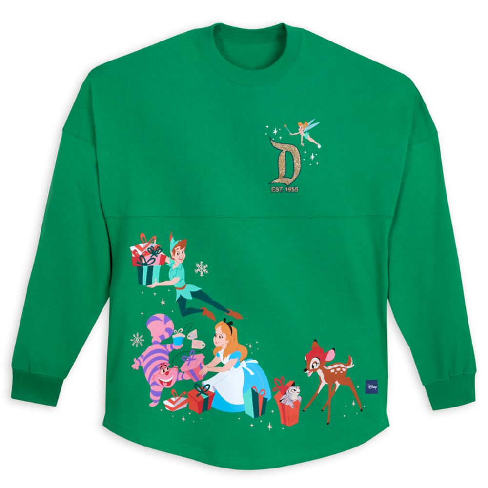 Disney Classics Christmas Holiday Spirit Jersey for Adults  Disneyland