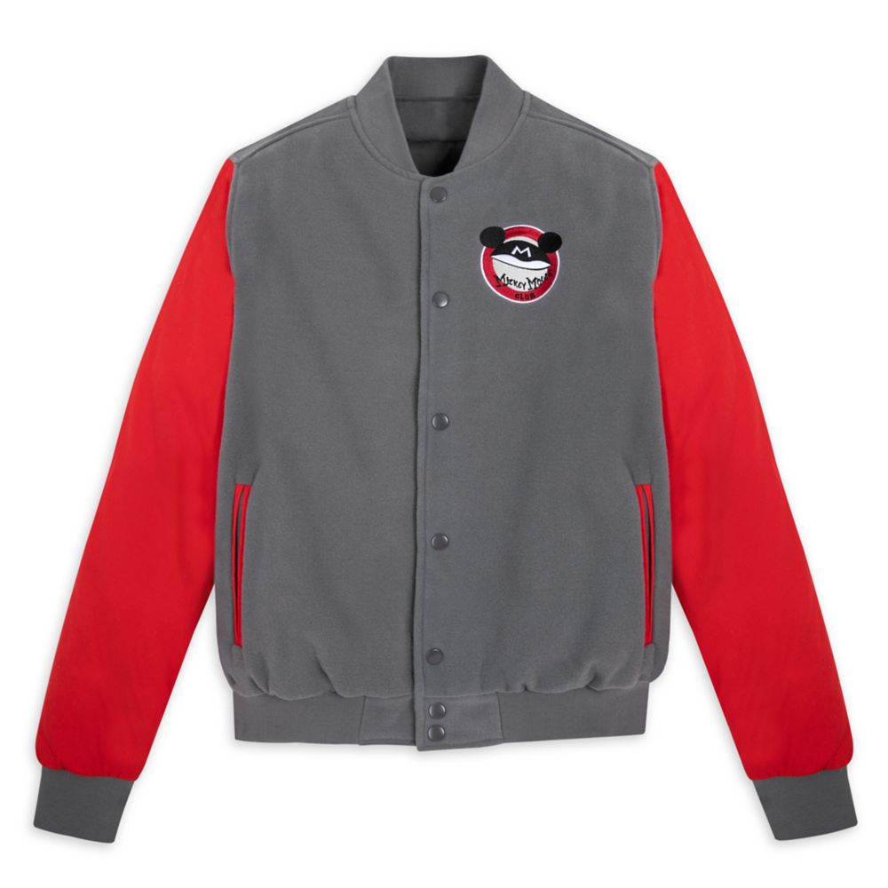 The Mickey Mouse Club Varsity Jacket for Adults by Our Universe now available for purchase