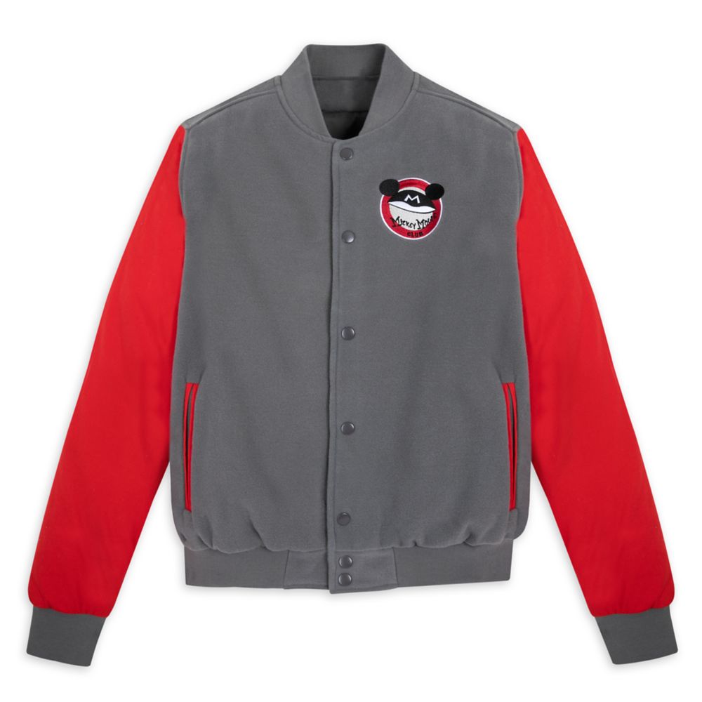 The Mickey Mouse Club Varsity Jacket for Adults by Our Universe