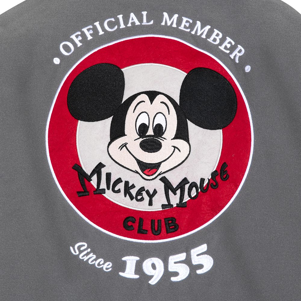 The Mickey Mouse Club Varsity Jacket for Adults by Our Universe