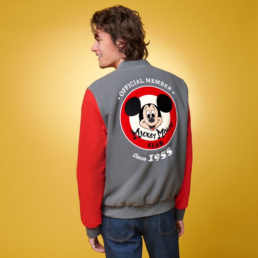 The Mickey Mouse Club Varsity Jacket for Adults by Our Universe