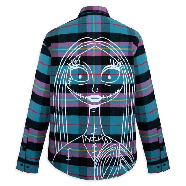 Sally Flannel Shirt for Adults by Cakeworthy – The Nightmare Before Christmas – 30th Anniversary