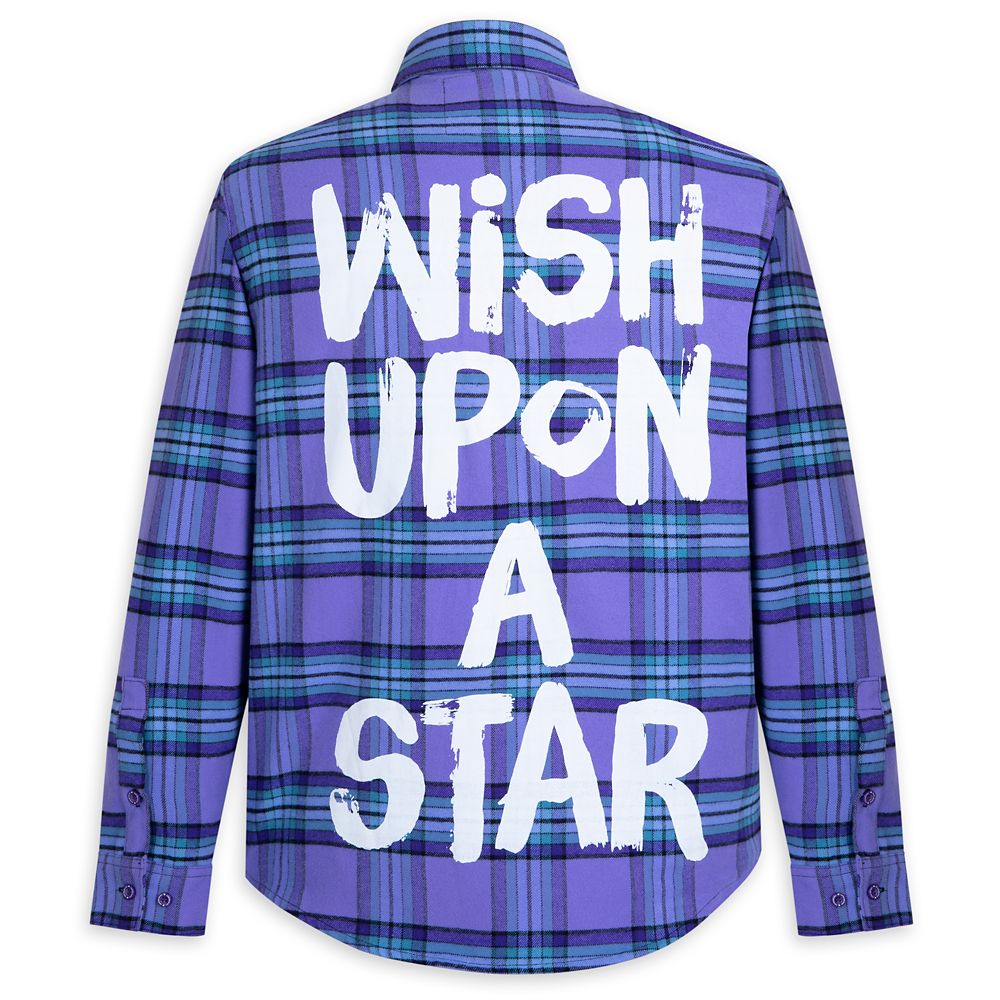 Wish Flannel Shirt for Adults by Cakeworthy