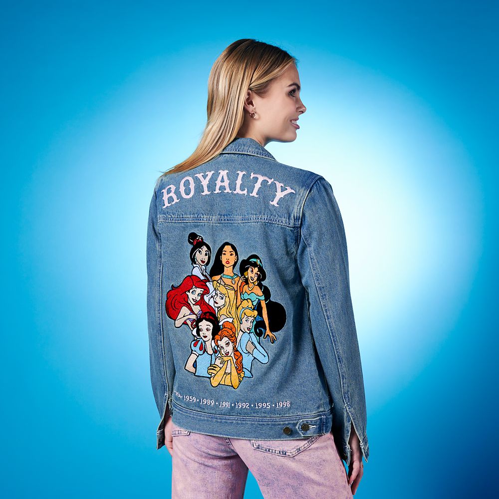 Disney Princess Denim Jacket for Adults by Cakeworthy