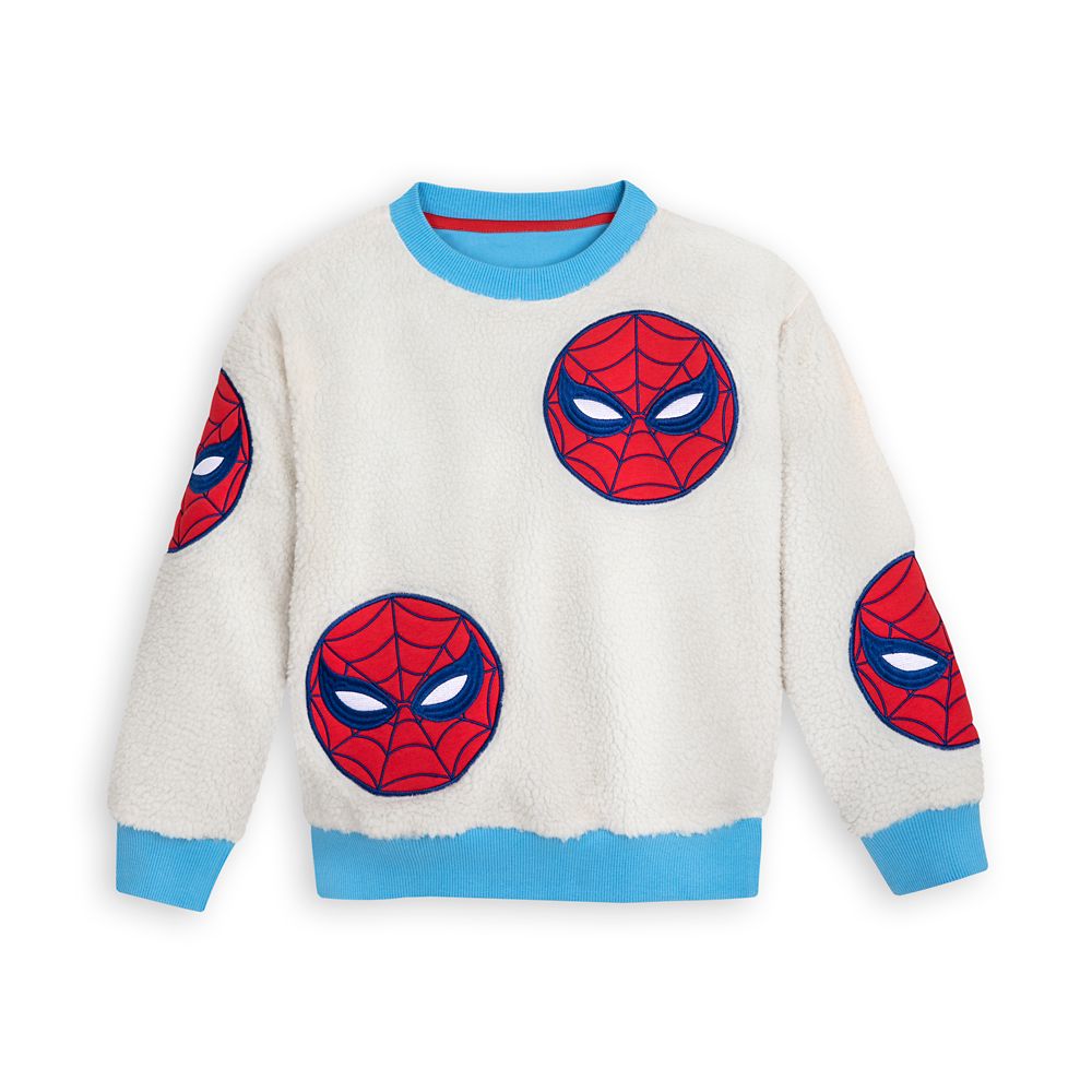 Spider-Man Sherpa Pullover for Kids Official shopDisney