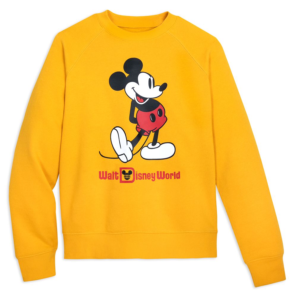 Mickey Mouse Standing Family Matching Sweatshirt for Kids – Walt Disney World can now be purchased online