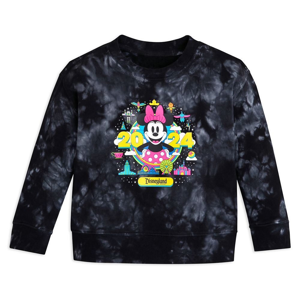 Disneyland 2024 Tie-Dye Pullover Sweatshirt for Kids – Buy It Today!