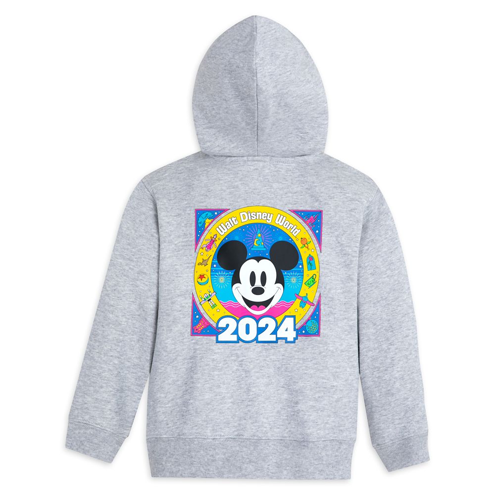 Mickey Mouse Zip Hoodie for Kids – Walt Disney World 2024