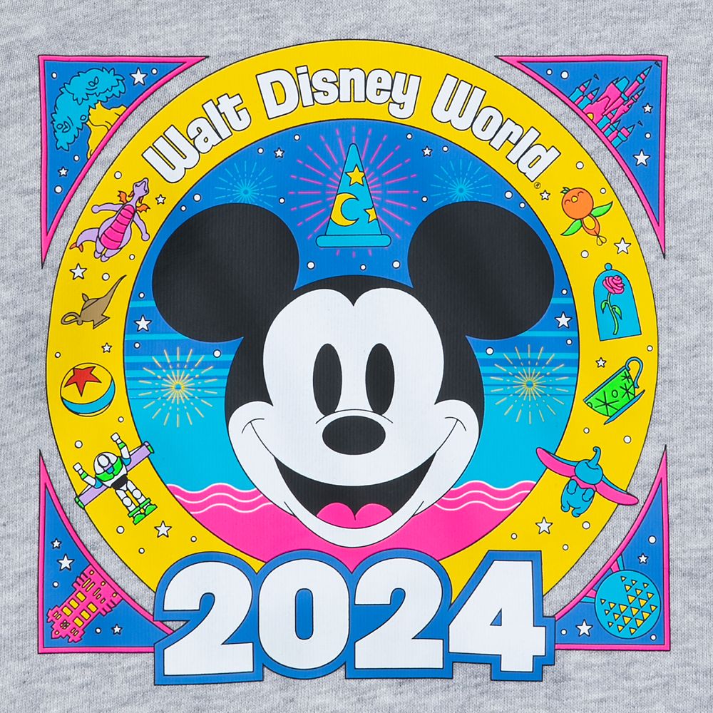 Mickey Mouse Zip Hoodie for Kids – Walt Disney World 2024