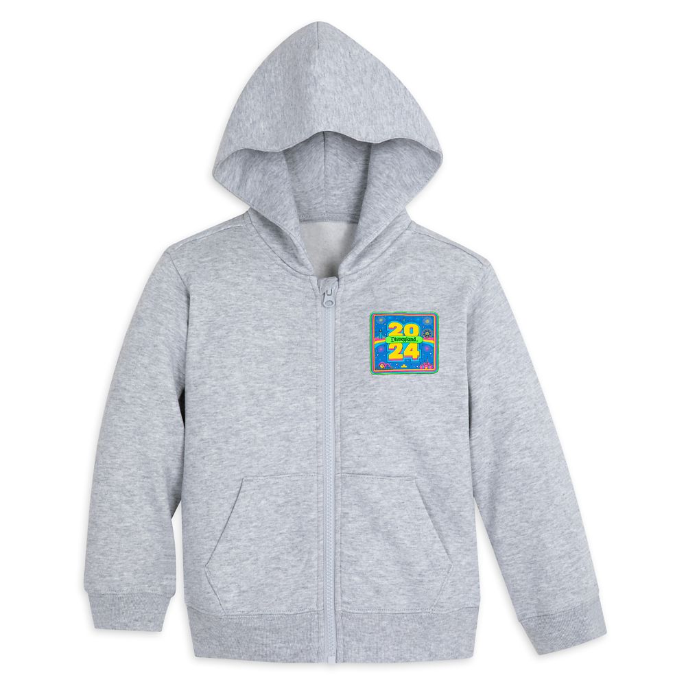 Mickey Mouse Zip Hoodie for Kids – Disneyland 2024 is available online