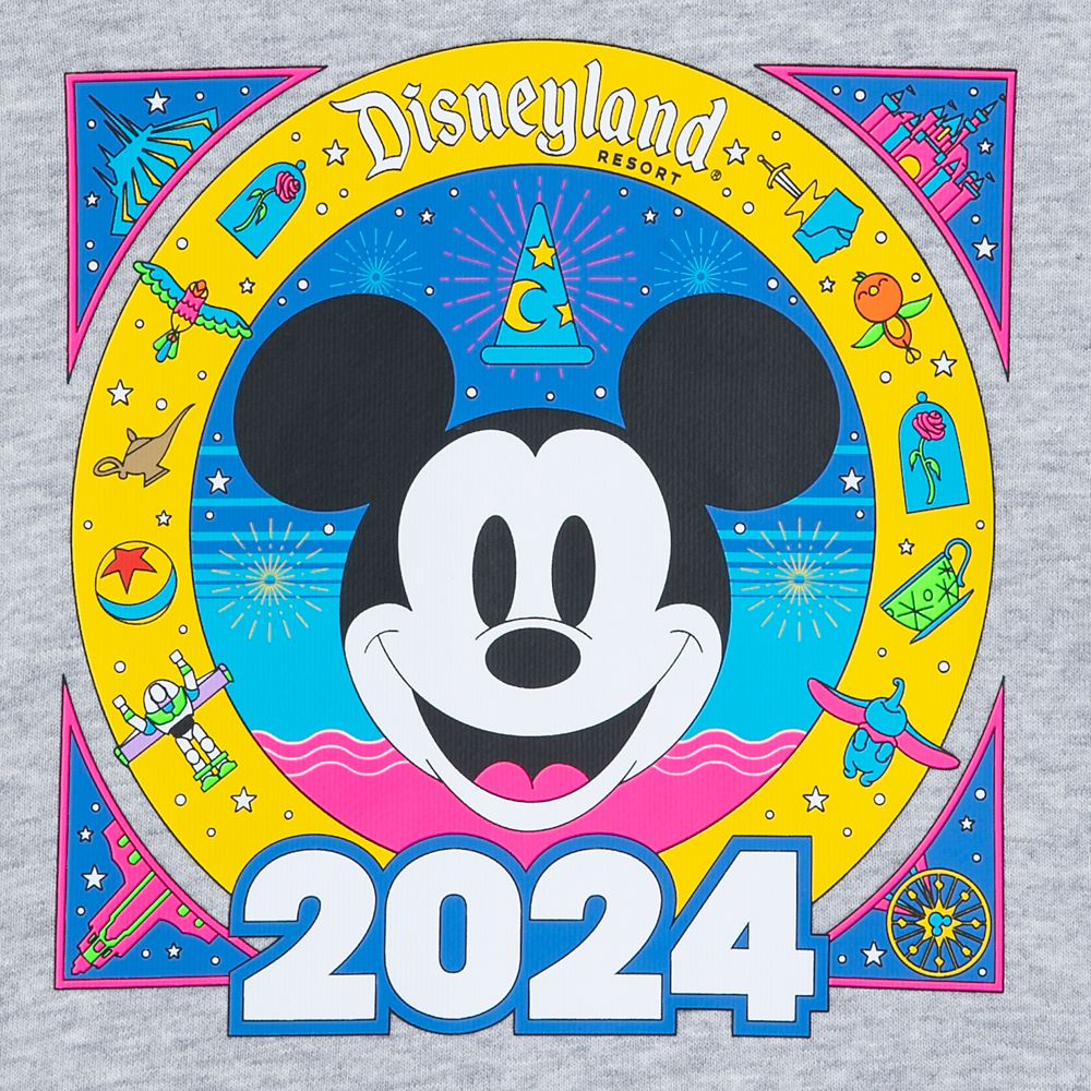 Mickey Mouse Zip Hoodie for Kids – Disneyland 2024