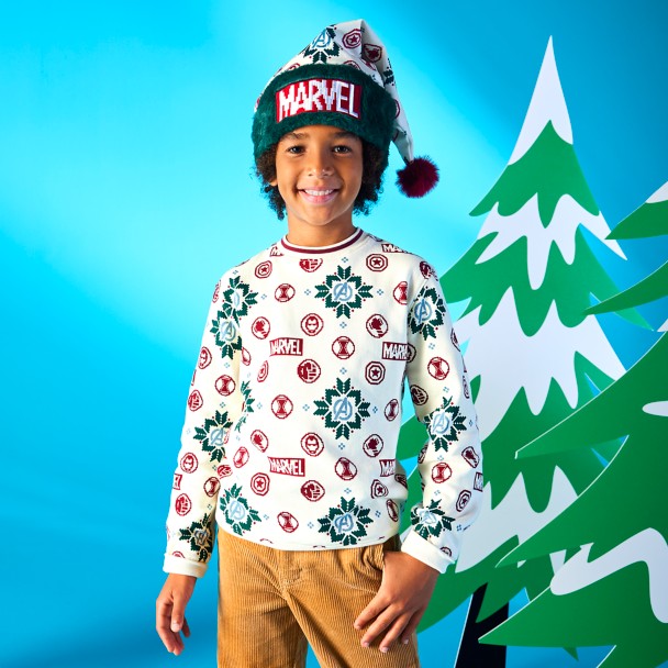 Marvel Holiday Fleece Pullover for Kids