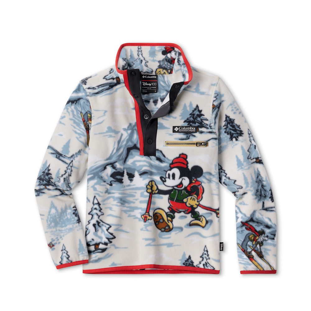 Mickey Mouse and Friends Fleece Pullover for Kids by Columbia – Disney100 available online for purchase
