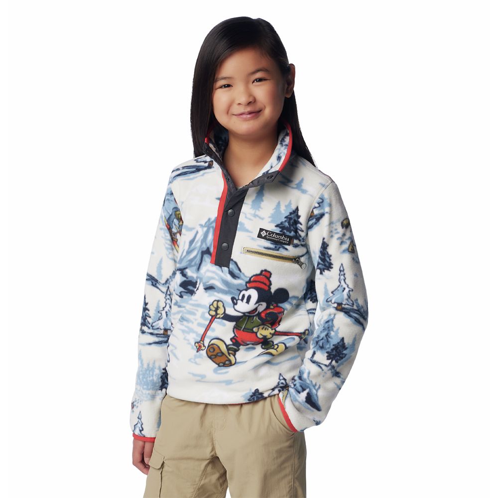 Mickey Mouse and Friends Fleece Pullover for Kids by Columbia – Disney100