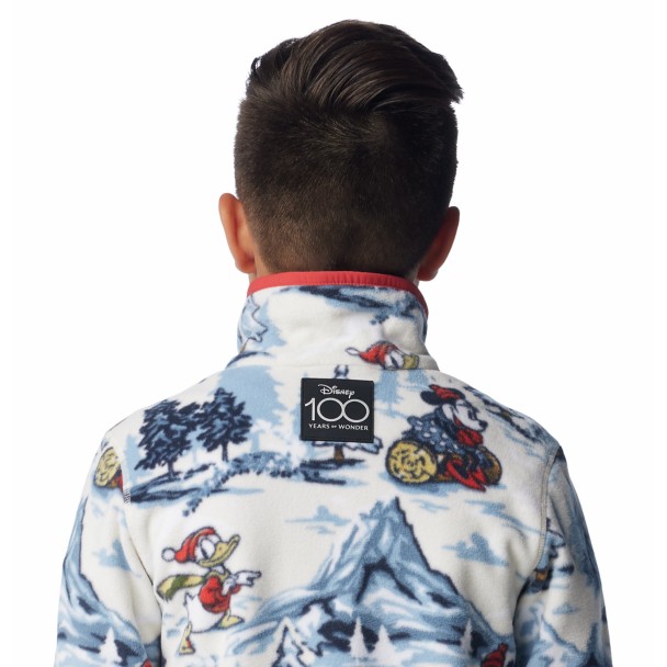 Mickey Mouse and Friends Zip Fleece Jacket for Men by Columbia
