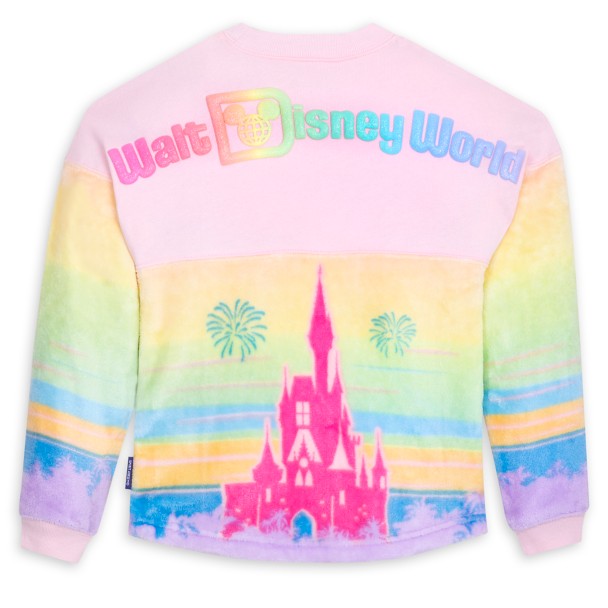 Walt Disney World Fleece Spirit Jersey for Girls – Pastel Pink