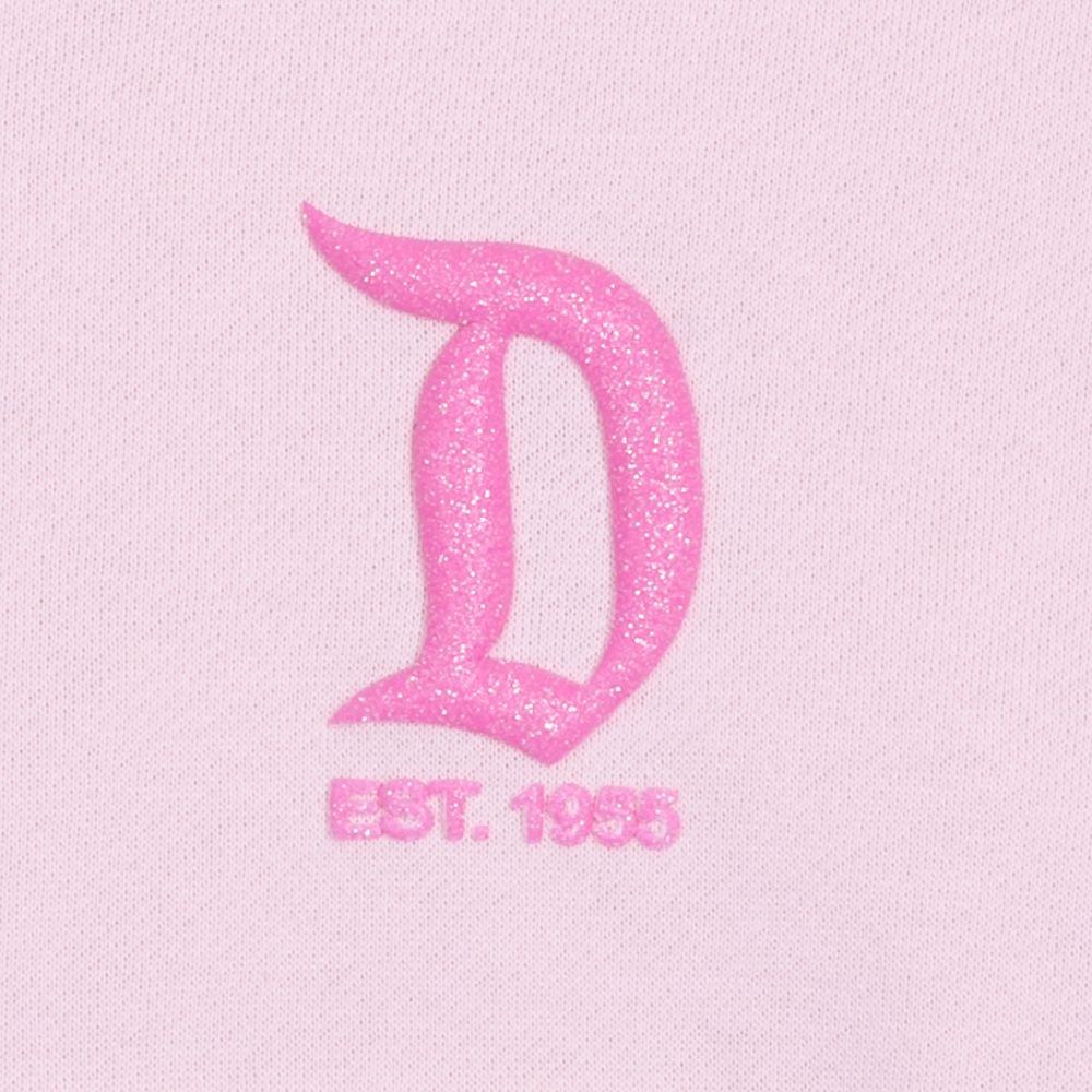 Disneyland Fleece Spirit Jersey for Girls – Pastel Pink