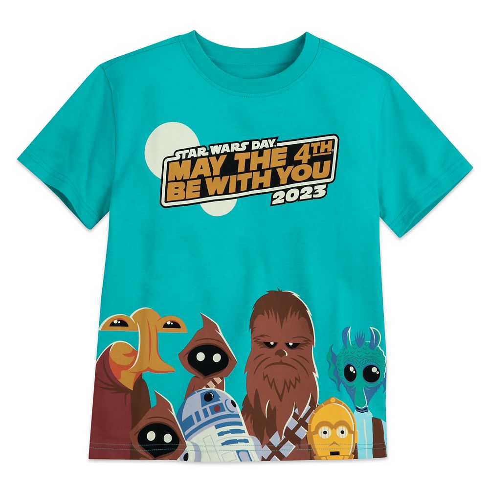 Star Wars Day ”May the 4th Be With You” 2023 T-Shirt for Kids here now