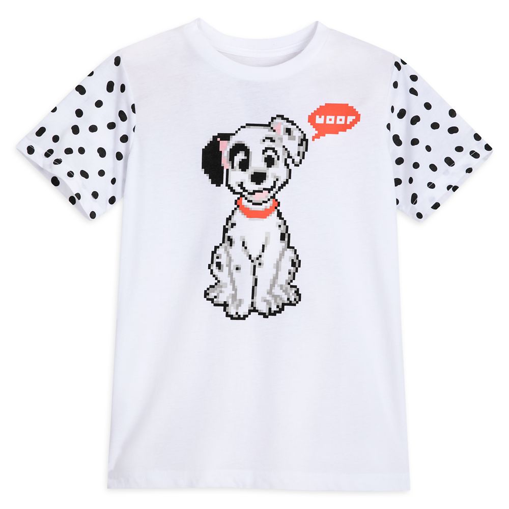 Disney 101 Dalmatians Stay PAWSOME - Short Sleeve T-Shirt for Kids -  Customized-White