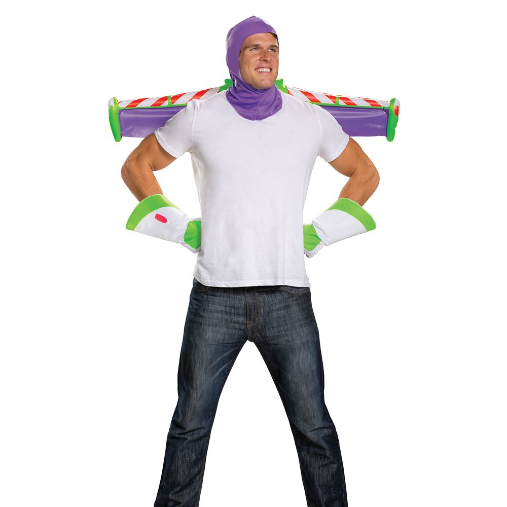 Buzz Lightyear Deluxe Costume Accessory Kit for Adults by Disguise – Toy Story