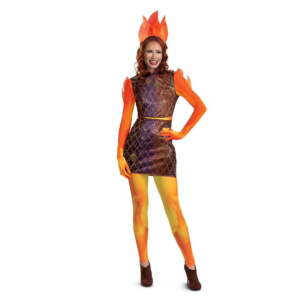 Ember Deluxe Costume for Adults by Disguise – Elemental | shopDisney